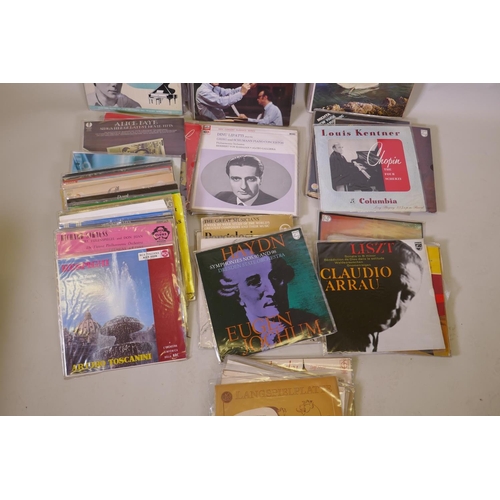 95 - A large quantity of LP records, opera and classical