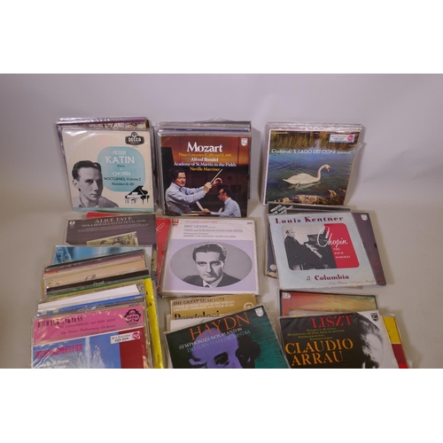 95 - A large quantity of LP records, opera and classical