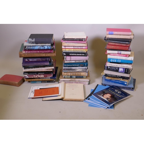 98 - A collection of books on opera