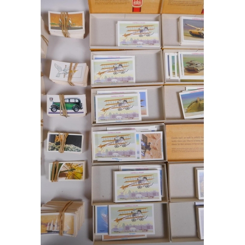 170 - A large collection of Castella Panatellas cigar cards including Classic Sport Cars, Soldiers of Wate... 