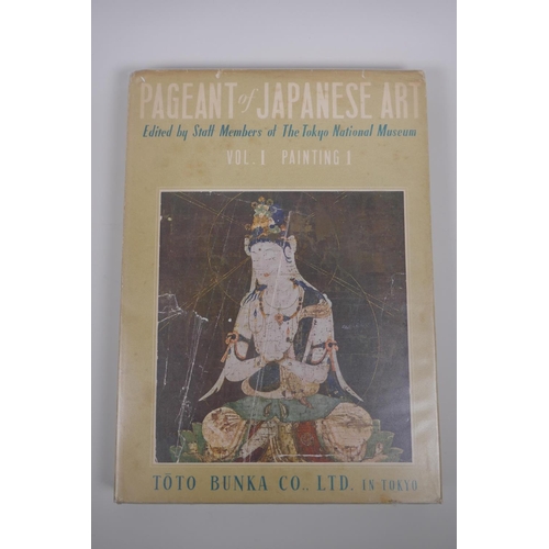 42 - Pageant of Japanese Art, in six volumes, published by Toto Bunka Co, Ltd, Tokyo, 1952, and a collect... 