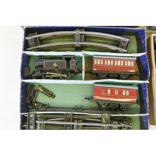 6 - A Hornby O Gauge M1 Goods Set, and a Tank Passenger Set No 41