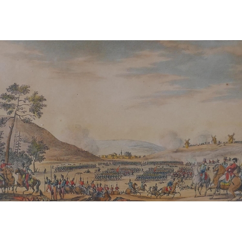 833 - After Jean Duplessis-Bertaux (French, 1747-1818), Battle of Roleia 1808, and Battle of Toulouse 1814... 