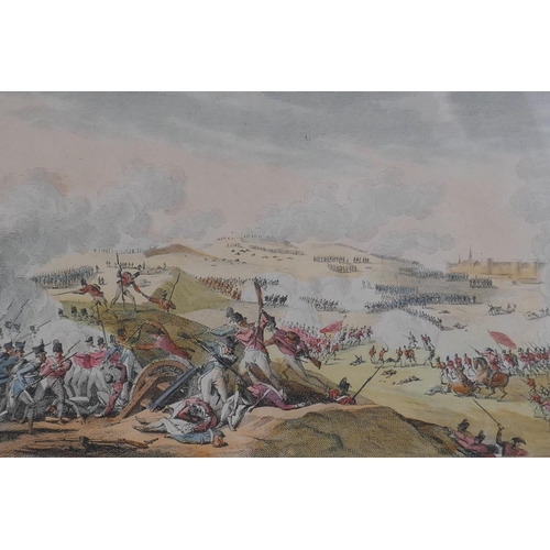 833 - After Jean Duplessis-Bertaux (French, 1747-1818), Battle of Roleia 1808, and Battle of Toulouse 1814... 