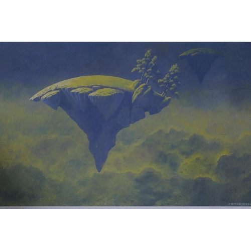 861 - Roger Dean (British, born 1944) 'The Progeny Paintings', set of eight lithoprints and a pencil signe... 