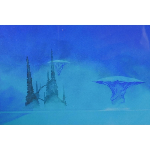 861 - Roger Dean (British, born 1944) 'The Progeny Paintings', set of eight lithoprints and a pencil signe... 