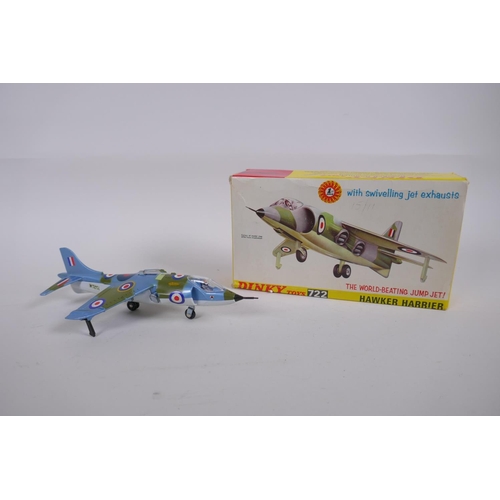 94 - Dinky Toys 722 Hawker Harrier in original box