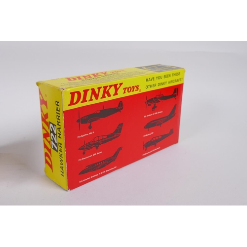 94 - Dinky Toys 722 Hawker Harrier in original box