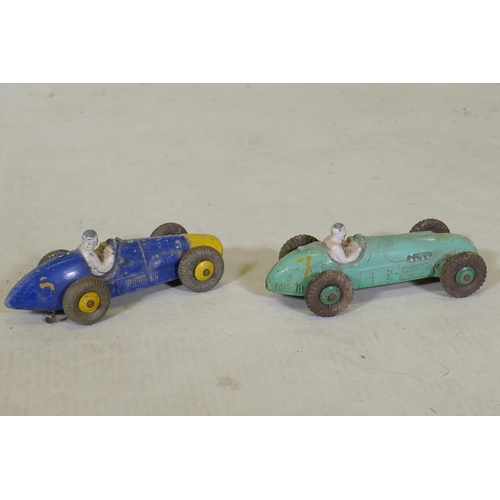 99 - Dinky Toys, 23H Ferrari and 23J H.W.M racing cars