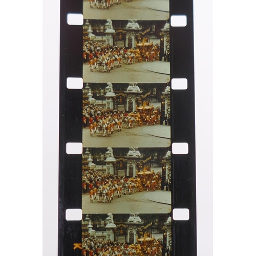 224 - A 16mm film of the Coronation of Queen Elizabeth II, titled Elizabeth is Queen, produced by Associat... 