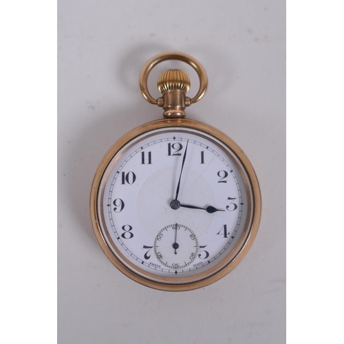 603 - An L.N.E.R. (London & North Eastern Railway) railway issued pocket watch by Selex, marked to the... 