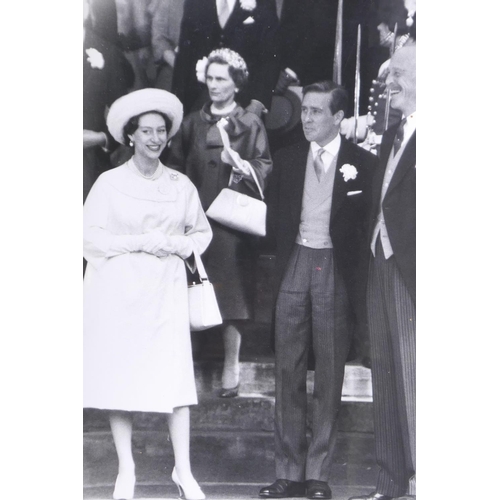 106 - A quantity of black and white press photographs relating to the Royals, many with Newspaper Stamps, ... 