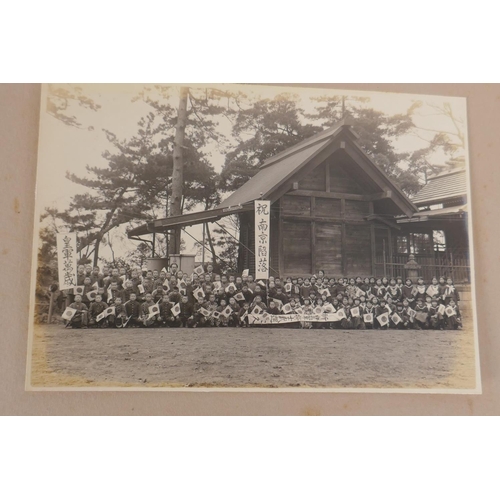 107 - A collection of early C20th Japanese photographs of socio-historic interest