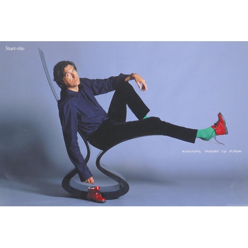 108 - A cromalin process proof photograph by David Bailey of Bryan Ferry for the Start-rite shoes advertis... 