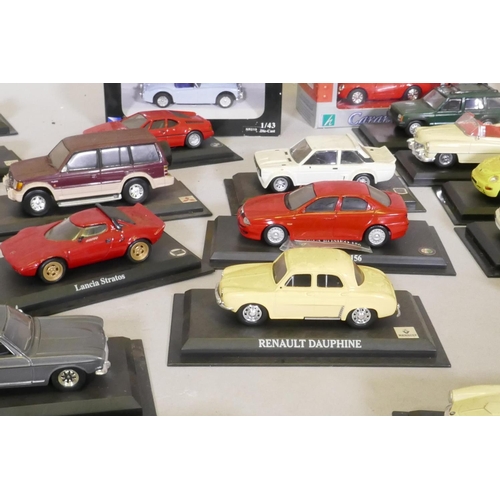 39 - A quantity of collector's model cars