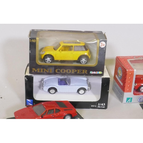 39 - A quantity of collector's model cars