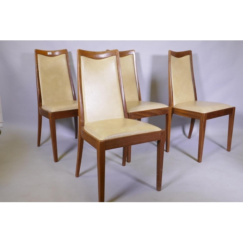 1068 - A set of four G Plan dining chairs