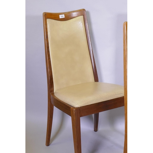 1068 - A set of four G Plan dining chairs