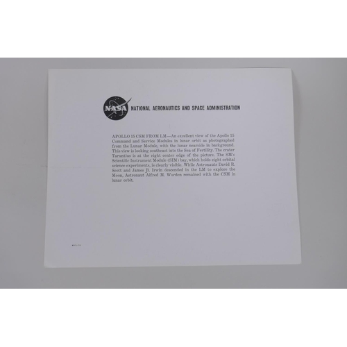 81 - Of Space Interest: Six Pana-Vue Superdia photographic slides featuring NASA photographs of the histo... 