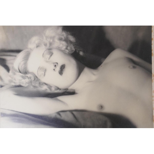 83 - Seven 1930s black and white glamour photographs by D. Hosegood (?), 19.5 x 25cm