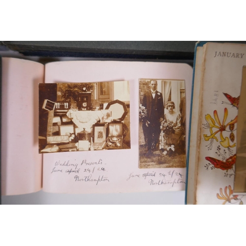 84 - A collection of early C20th photograph albums of social historical interest, including many photos f... 