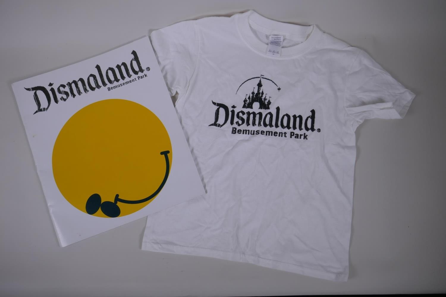 Banksy, Dismaland Bemusement Park programme, 29 x 34cm, and a