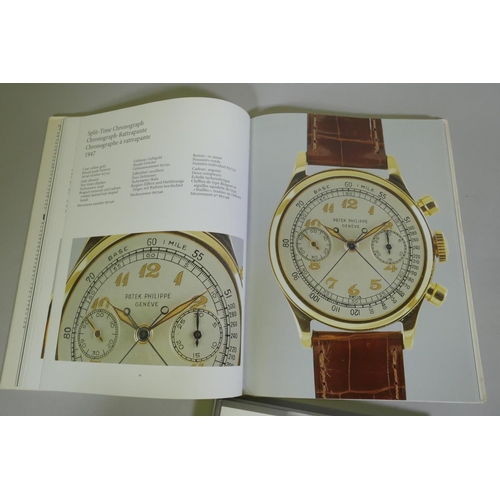 74 - Rolex hard cover catalogue, illustrated with codes, an Oyster Perpetual catalogue, Partek Philippe W... 