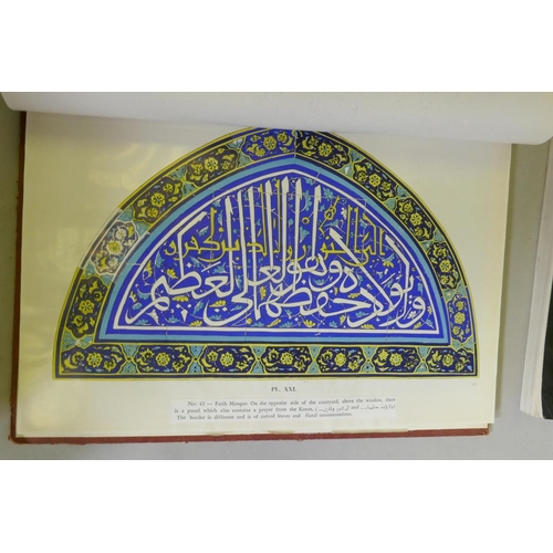 94 - Turkish Ceramics by Tahsin Oz, published by the Turkish Press, Broadcasting & Tourism Dept, with... 