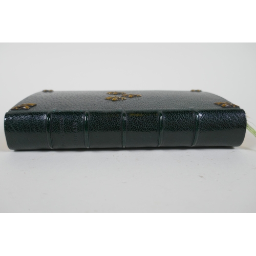 16 - Paroissien Elzevir Rite Romain, published by Gruel et Engelmann, Paris, 1884, bound in dark green gi... 