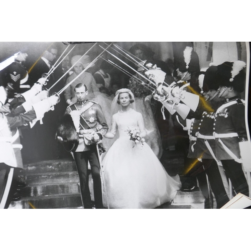 270 - A quantity of press photographs of Royals, and other news photographic prints