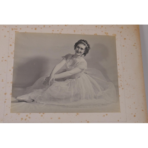 280 - Seven 1930s black and white glamour portrait photographs by D. Hosegood (?), and six glass plate neg... 