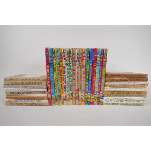 63 - A set of vintage Enid Blyton Noddy Books, Vol. 1-18, published by Sampson Low, Marston & Co Ltd;... 