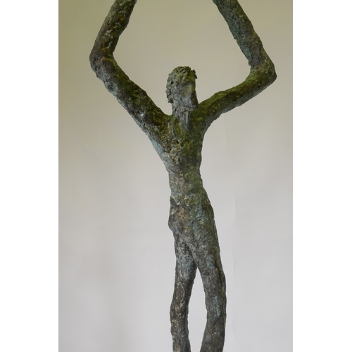 10 - Michael Speller 'New Generation' bronze sculpture, with original bill of sale, 208cm high