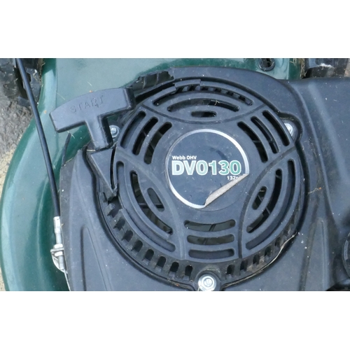 1080 - A Webb DV0130 petrol lawn mower