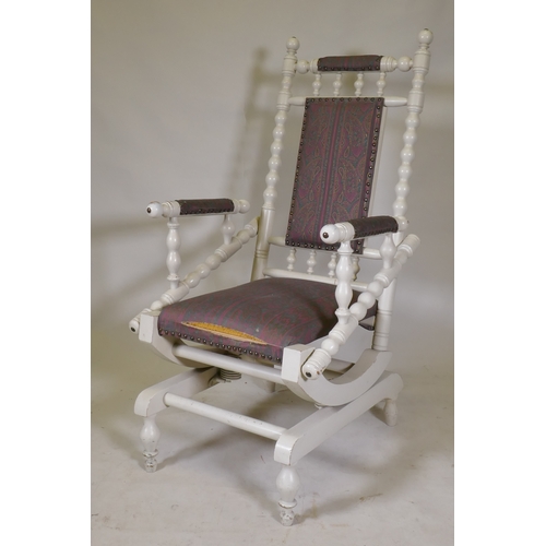 1162 - An American style rocking chair