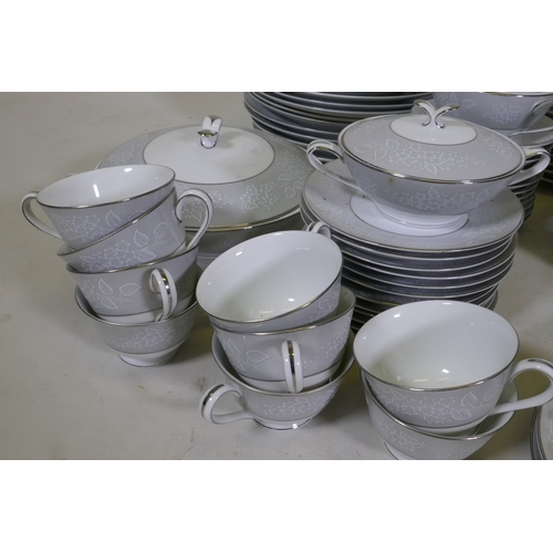 124 - A Noritake 'Damask' part dinner service