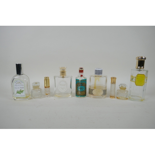 239 - A collection of vintage perfume bottles including Christian Dior 'Diorissimo' and 'Diorama', Marcel ... 