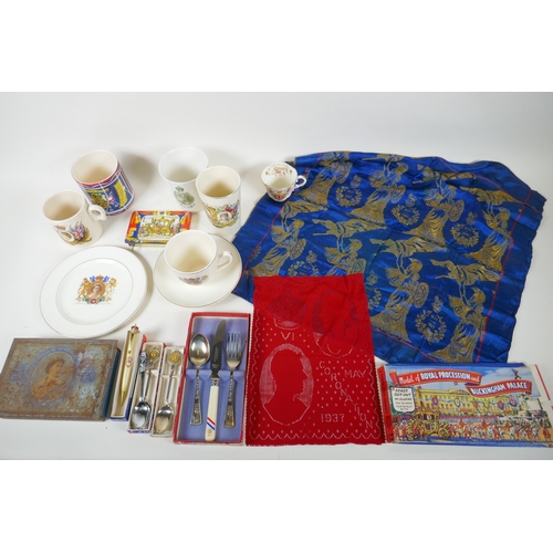 26 - A quantity of Royal Commemorative porcelain and ephemera relating to Victoria, Edward VII, George V,... 