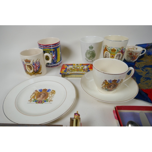 26 - A quantity of Royal Commemorative porcelain and ephemera relating to Victoria, Edward VII, George V,... 