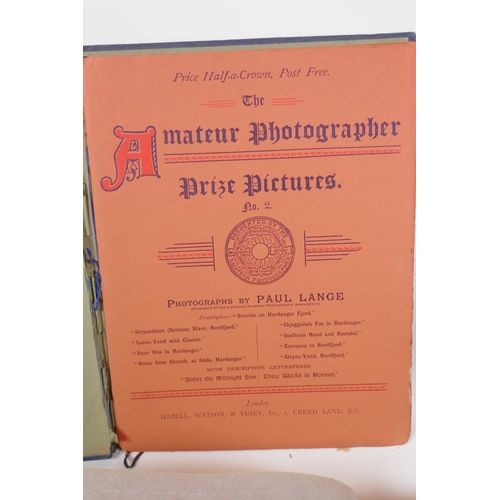 291 - A collection of items relating to early C20th cruises of Norway including an album of photographs of... 