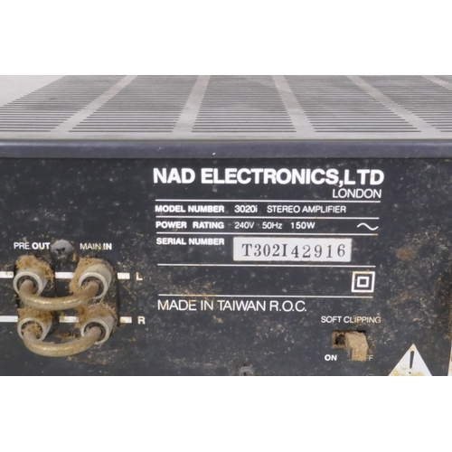 91 - NAD 3020i, stereo amplifier 150W