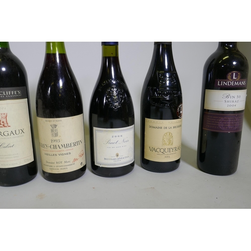 100 - Mixed wines and spirits, Chateauneuf du Pape, Grande Reserve 2009; Gevrey-Chambertin, Domaine Roy Ma... 