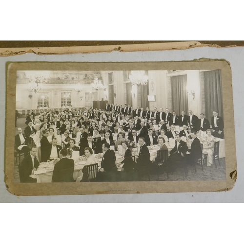 160 - A quantity of late C19th and early C20th photographs, including an 1896 photograph of Blackpool seaf... 