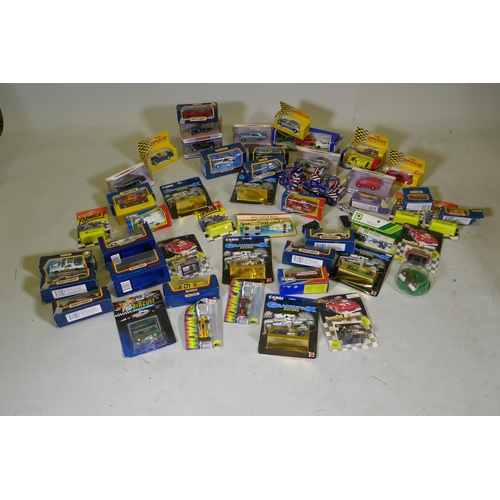 198 - A quantity of Matchbox, Corgi and Dinky collector's cars