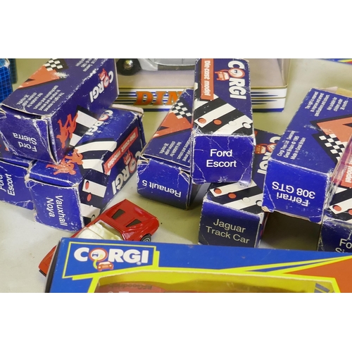 198 - A quantity of Matchbox, Corgi and Dinky collector's cars