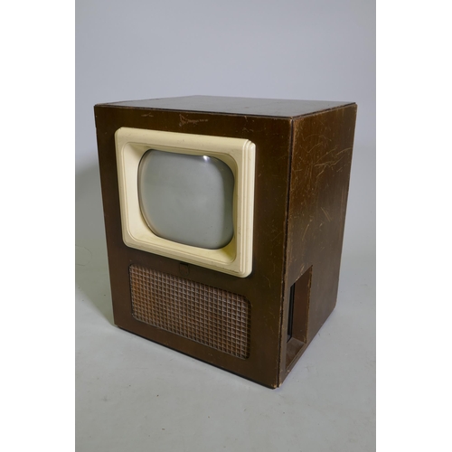 261 - A vintage EkcoVision TS88 TV, circa 1950, 39 x 34cm, 46cm high