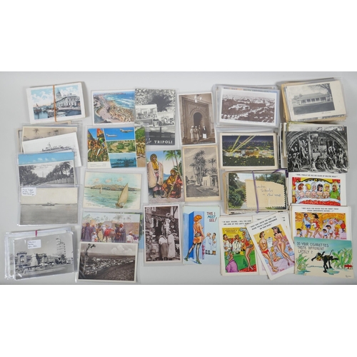 115 - A quantity of early to mid C20th topographical postcards depicting Persia, the Middle East, Nigeria,... 