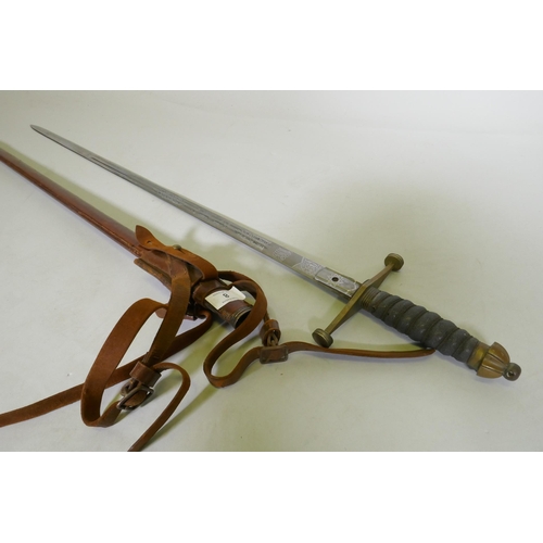 8 - A George V Field Officer's sword of the Royal Scots by Wm. Anderson & Sons Ltd, Military Outfitt... 