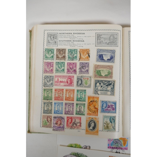 102 - A quantity of world stamps, First Day covers and complete and unused stamp books