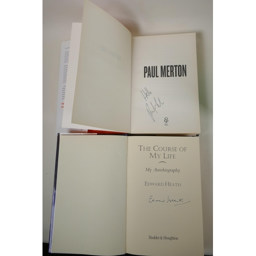 191 - Eleven signed hard back books to include Himalaya by Michael Palin, Home Stretch by Graham Norton, O... 